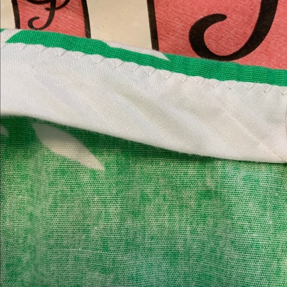 Vintage 1980s Maxi Skirt  - Green and White Birds (seagulls) - Picture 5 of 5